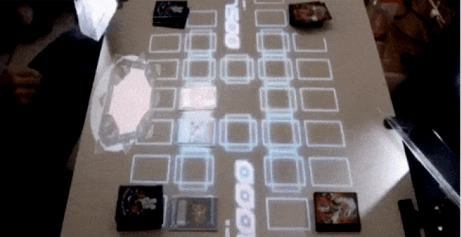 The Magic Card Table Like in Yu-Gi-Oh! Appeared in Real Life