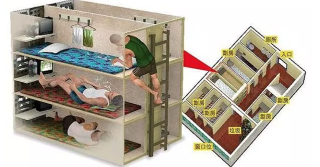The Rare Set of Ultra-small Apartments Is Likened to 'Coffins' in