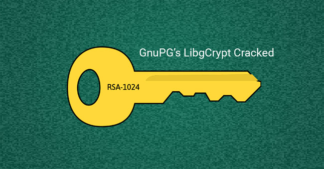The Researchers Successfully Cracked 1024-bit RSA in GnuPG Crypto Library