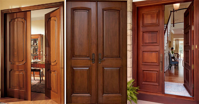 The Size of the Main Door 2 Wings, 4 Wings