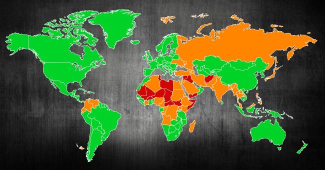 The Top 20 Most Dangerous Countries in the World Are Not