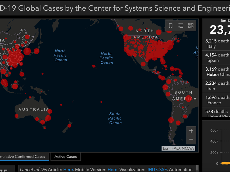 The US Now Has More Coronavirus Cases Than China