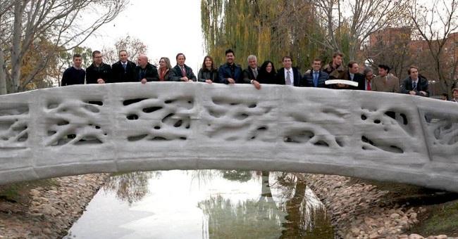 The World's First 3D Printed Pedestrian Bridge in Spain