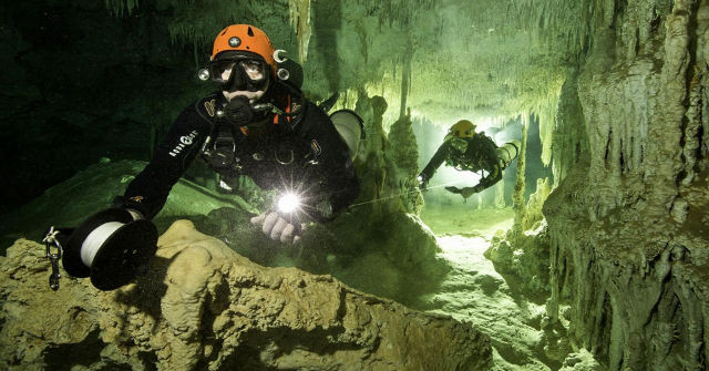 The World's Largest Underwater Cave System Is Found on the Yucatan