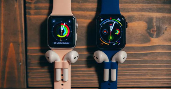 This Is an Apple Watch Model with an Airpods Plug Attached to