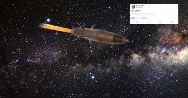 This Is Why Elon Musk Wants to Conduct a 'Nuclear Attack' on Mars