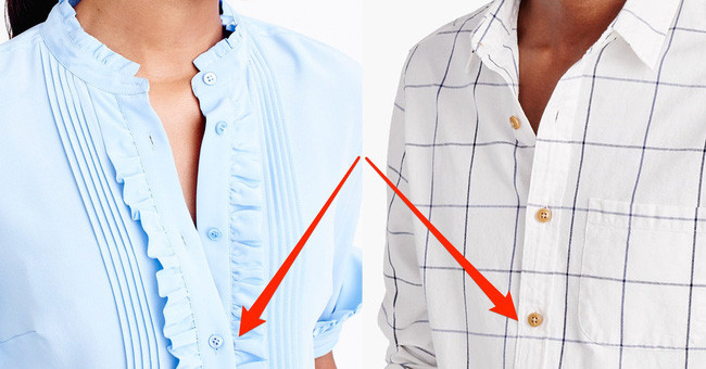 This Is Why Mens and Womens Buttons Are Always in Opposite Positions