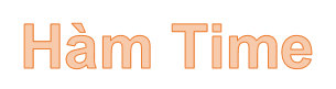 How to Use the TIME Function in Excel