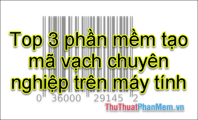 3 Best Sections to Create Professional Barcodes on Computers