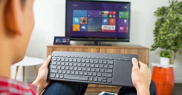 Top Keyboard for the Best TV, Integrated Touch Mouse
