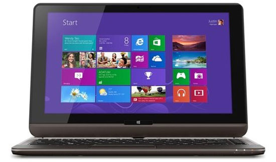 Toshiba Introduced U923t Ultrabook Slider Screen