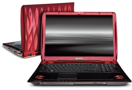 Toshiba Qosmio X305-Q706 Is Flaming