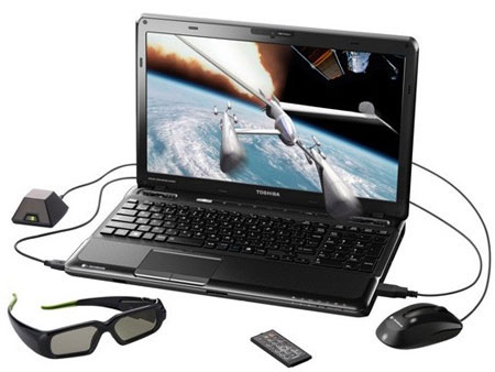 Toshiba Will Release the 3D Laptop in July