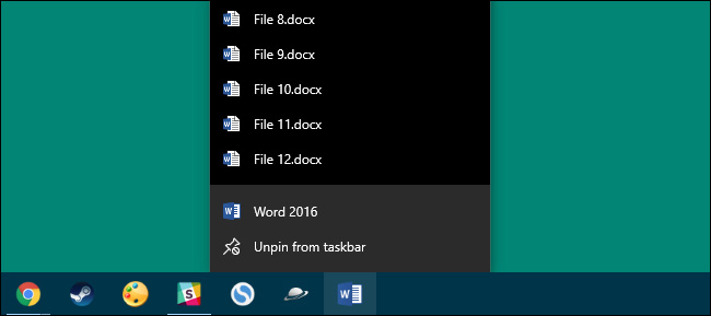 Trick to Increase the Number of Items Displayed in Jump List on