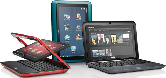 Try Dell's Tablet Hybrid Netbook