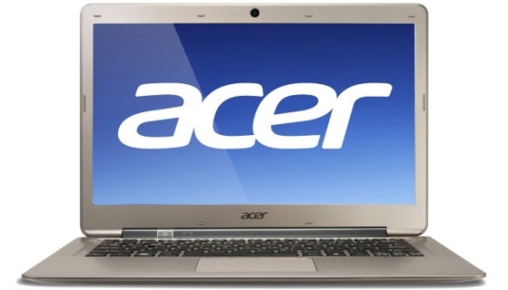 Ultrabook Aspire S3, S7 Allows Ordering