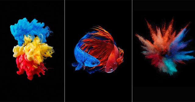 Unique Wallpaper Set for AMOLED Screen Smartphones