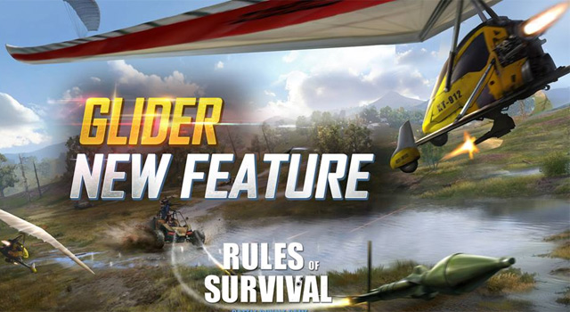 How to Find and Fly the Glider in Rules of Survival