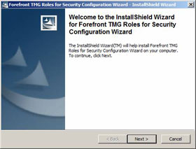 Use the Security Configuration Wizard with Tmg 2010