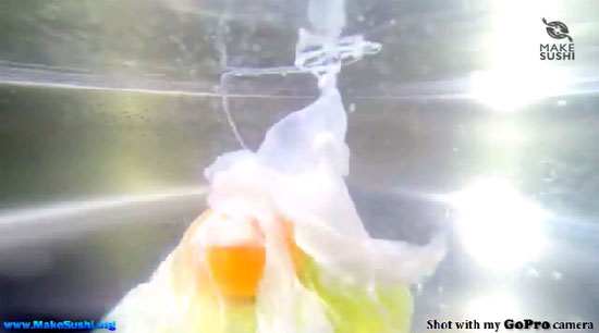 Video: Drop the Camera in Hot Water to Shoot… Boiled Eggs