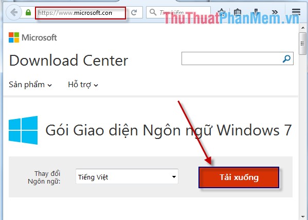 Vietnamese Installation Guide for Windows 7