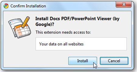 View DOC and PDF Files Directly on Google Chrome: Documents