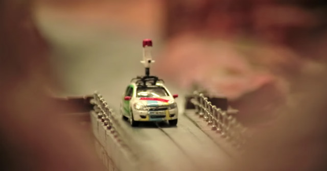 Visit the World's Largest Model from Within with Google's Miniature Street View