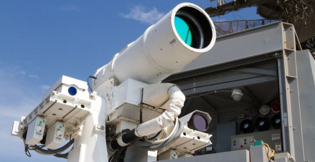 Watch American Athena Laser Weapons Shoot Down 5 Unmanned Aircraft