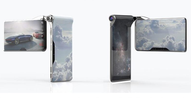 Watch the 3-screen Phone Concept Inspired by a Telescope, Full of Science Fiction