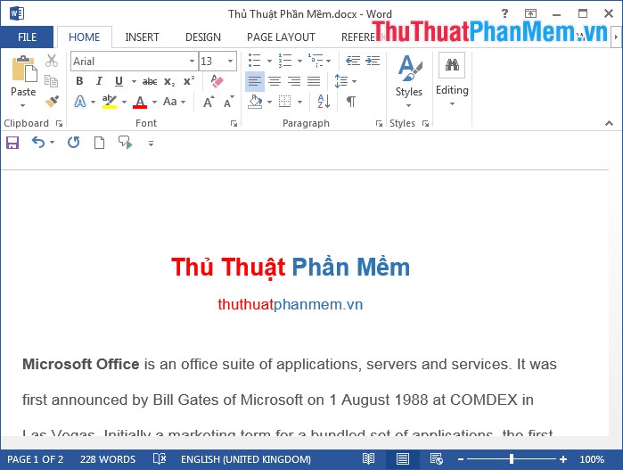 Watermark to Word File - Add Watermark to Doc File