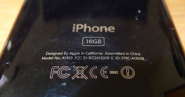 What Do the Strange Icons on the Back of the iPhone Mean?