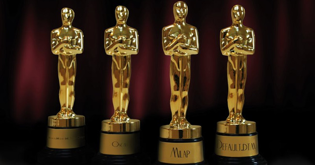 What is the true value of the prestigious Oscar gold statue?