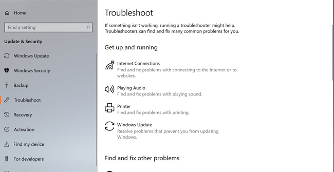 Windows 10 Troubleshooter Can Scan and Detect Errors Automatically