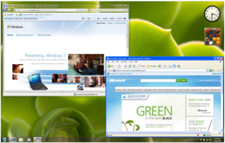 Windows 7 Has an Operating Mode Like XP