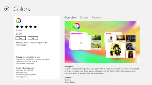 Windows 8 Application Price from 1.5 USD to 1,000 USD