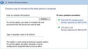 Windows Vista: Supporting Users Using Remote Assistance (Part 2)