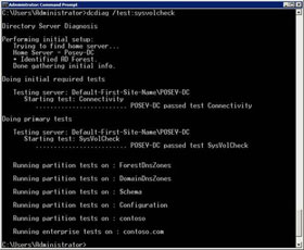 Working with the Domain Controller Diagnostic Utility - Part 4