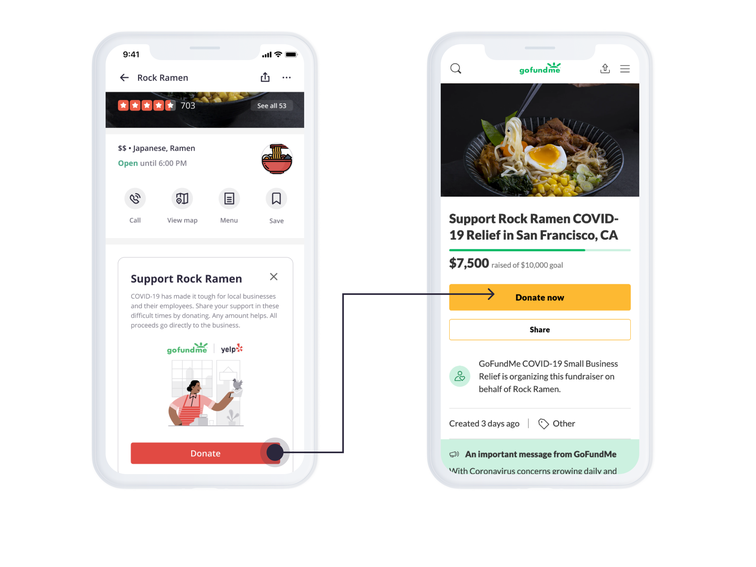 Yelp Hits Brakes on GoFundMe Button for Helping Businesses