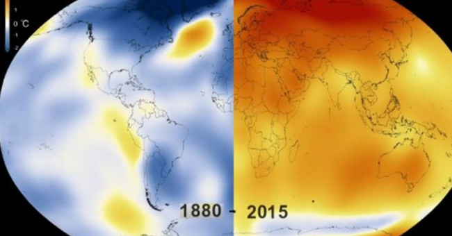 You Will Be Startled When Watching the Video Describing the Process of Earth's Hotness in the Past