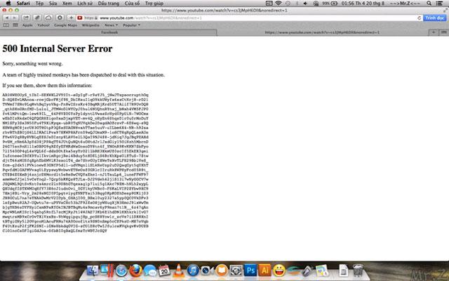 YouTube 'Crashed' over 2 Hours