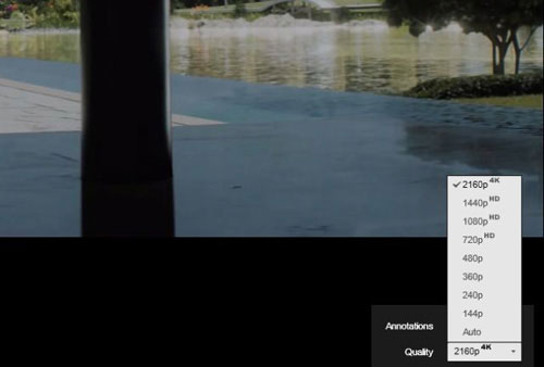 YouTube Supports Ultra-sharp 4K Video