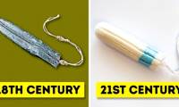 13 images show the level of 'modernization' of familiar objects in the past