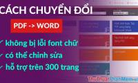 2 The software converts PDF to Word extremely standard, without error of Font