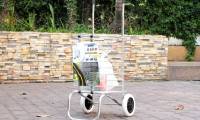 3 Cheap market shopping cart models with easy folding wheels