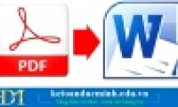 5 ways to convert PDF files to WORD
