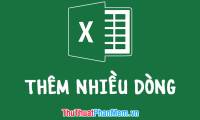 Adding 1 or more blank lines in Excel is extremely fast