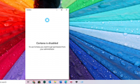 Addresses an issue where Cortana is disabled on Windows 10