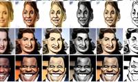 Al drew caricatures from the extreme snapshot