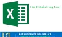 Align text correctly in Excel