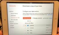 Already able to download Gmail data, Google Calendar